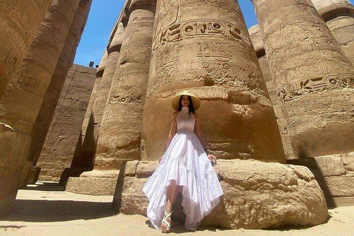 Da Assuan: tour di 2 giorni a Luxor con la tomba di King Tut nella Valle dei Re