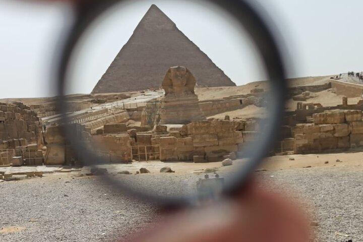 Tour guiado de día completo desde Hurghada a El Cairo con recogida