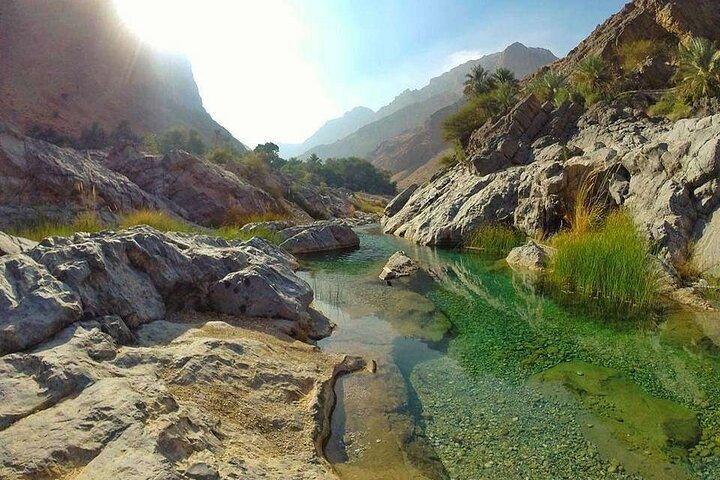 Ganztägiges Wadi Al Arbeieen mit Sinkhole und Flossenstrand