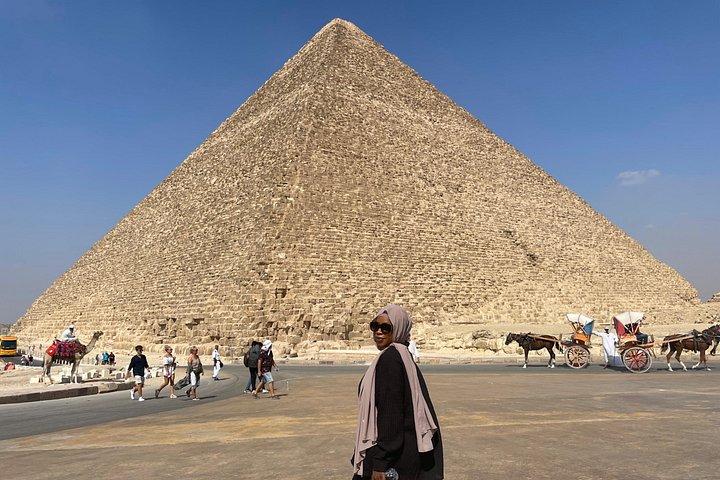From Cairo Private Tour to Giza Pyramids, Sphinx, Saqqara