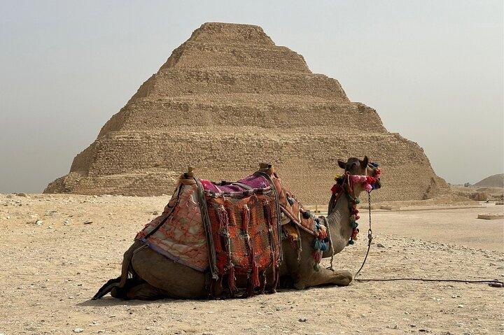 From Cairo Private Tour to Giza Pyramids, Sphinx, Saqqara