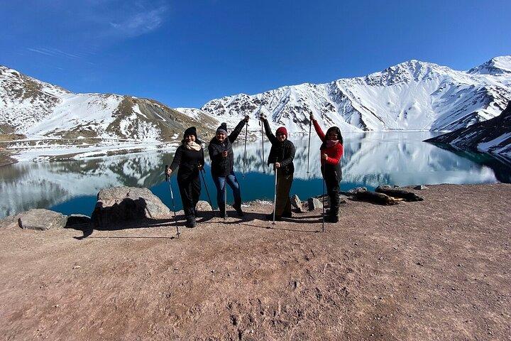 Picnic privato Embalse del Yeso sulle montagne delle Ande da Santiago