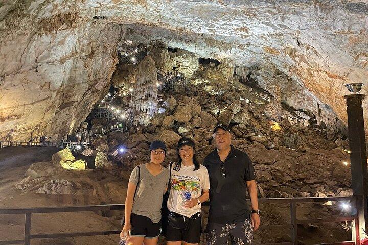De Dong Hoi: excursão à caverna do paraíso e à caverna de Phong Nha com almoço