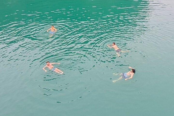 Tour di lusso al tramonto nella baia di Lan Ha, kayak, scivoli d'acqua e jacuzzi