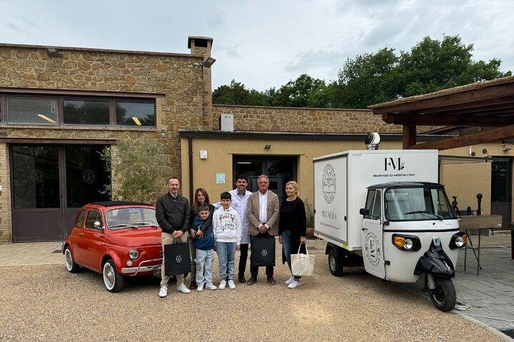Montalcino : トスカーナオリーブオイルミルツアー＆テイスティング