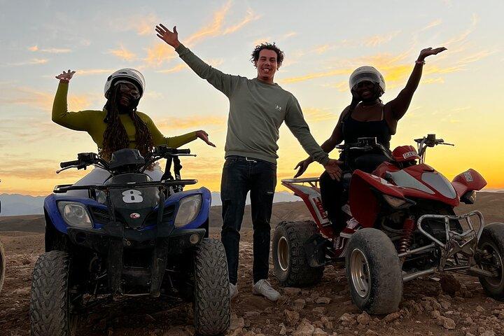 Agafay Adventure: Quad & Camel, Dinner Show, Desert with Sunset