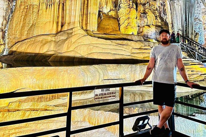 Hue to Phong Nha e Paradise Cave: excursão privada exclusiva de 1 dia
