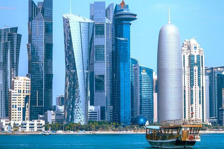 Doha Express-Stadtrundfahrt mit Dau-Kreuzfahrt