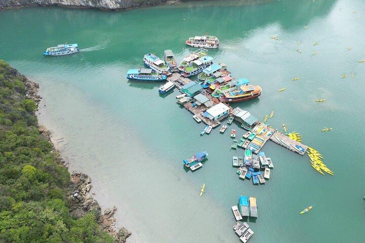 Hel dag - alt inklusive: Halong Bay-Lan Ha Bay fra Cat Ba Island
