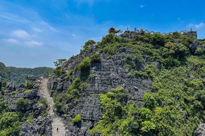 Excursion privée de luxe d'une journée: Hoa Lu, Tam Coc & Mua Grottes de Hanoi