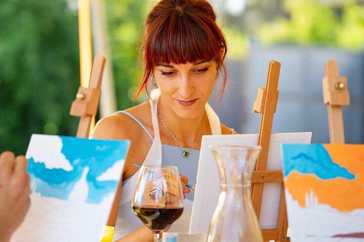Verf en drink Florentijnse heuvelskunst in La Birr'aia in Marignolle