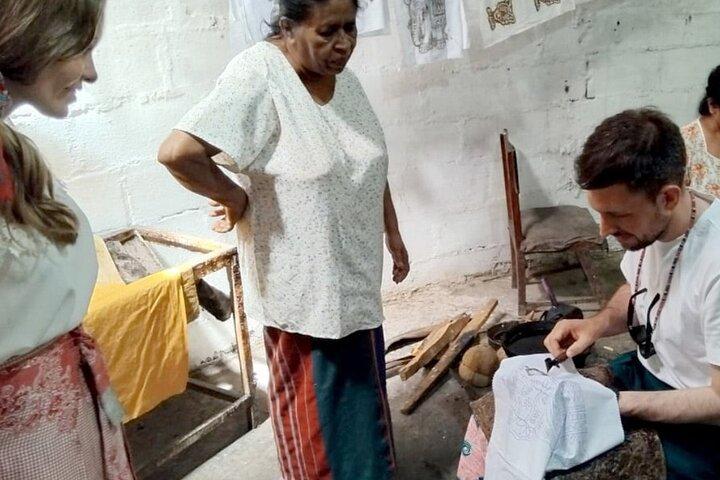 Privé Batik die ervaring opdoet in Kandy