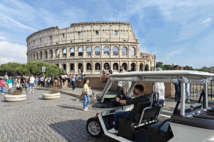Visite privée de Rome panier golf – Highlights&Views