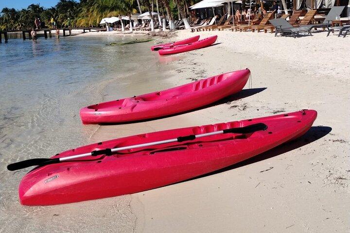 Upplev The Luxury Catamaran Isla Mujeres Tour i Cancun