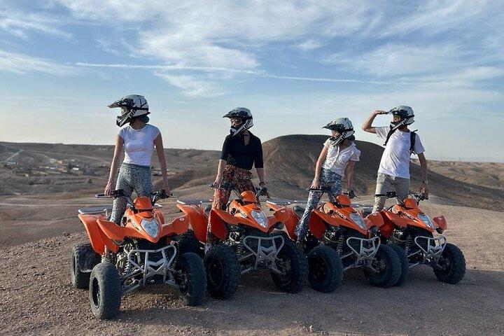 Departing from Marrakech: Quad excursion to the Agafay desert