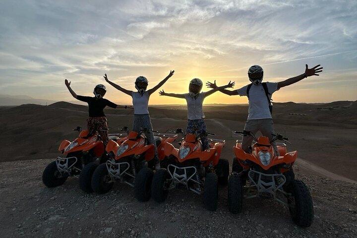 Departing from Marrakech: Quad excursion to the Agafay desert
