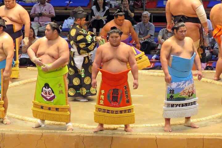 Sumo-turneringsoplevelse i Nagoya