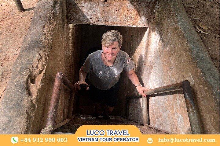 Tunnels Cu Chi Meio dia de Ho Chi Minh City