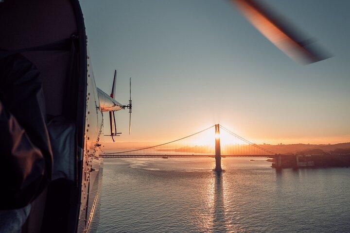 Tour privé en hélicoptère à San Francisco