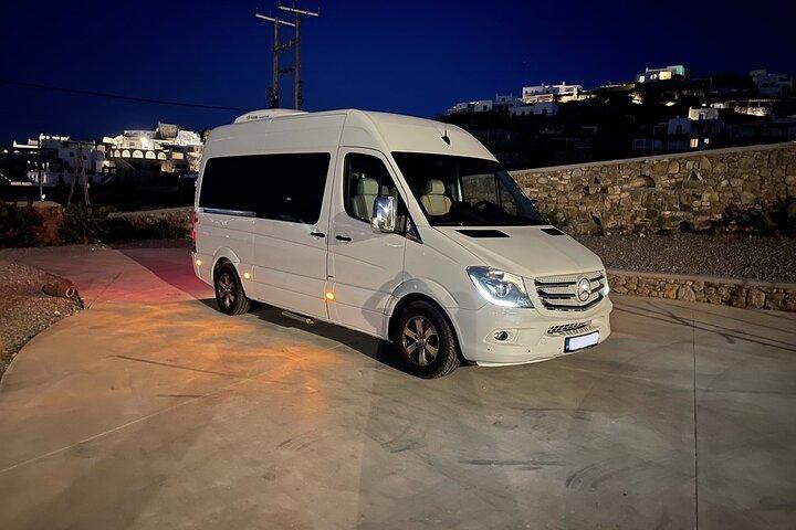 Privat transfertjänst i Mykonos