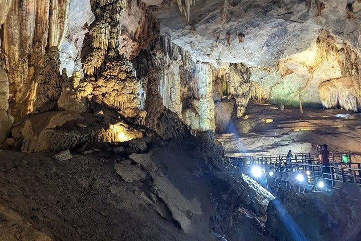 Phong Nha Cave Tour från Hue One Day Adventure Endast på udda dagar