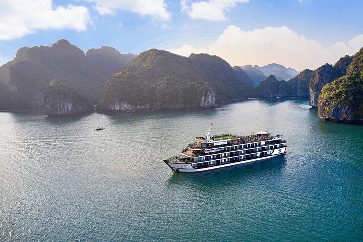 Drachenkreuzfahrt Lan Ha Bay Abenteuer 3 Tage 2 Nächte ab Hanoi