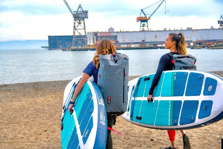 Leer paddleboarden aan de Baai van San Francisco!