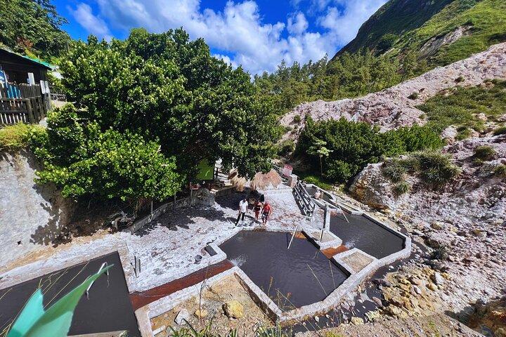 セントルシア サルファー スプリングス ドライブ - 火山ツアー & 治療用マッド バス