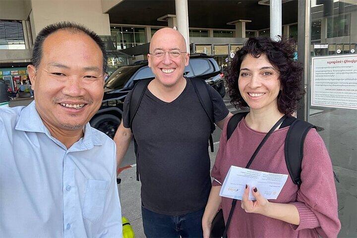 Phnom Penh : Ophalen op de internationale luchthaven van Techo ( KTI )