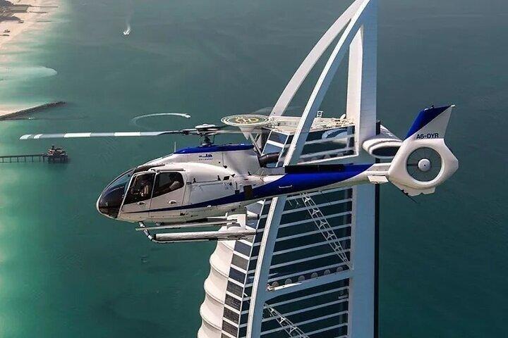 Helikoptertour in Dubai mit optionalem Transport
