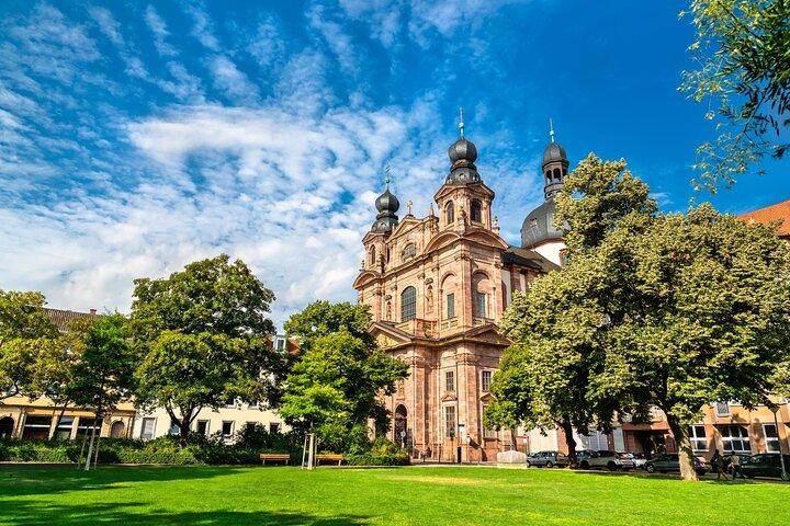 Búsqueda del tesoro autoguiada y rally urbano en Mannheim