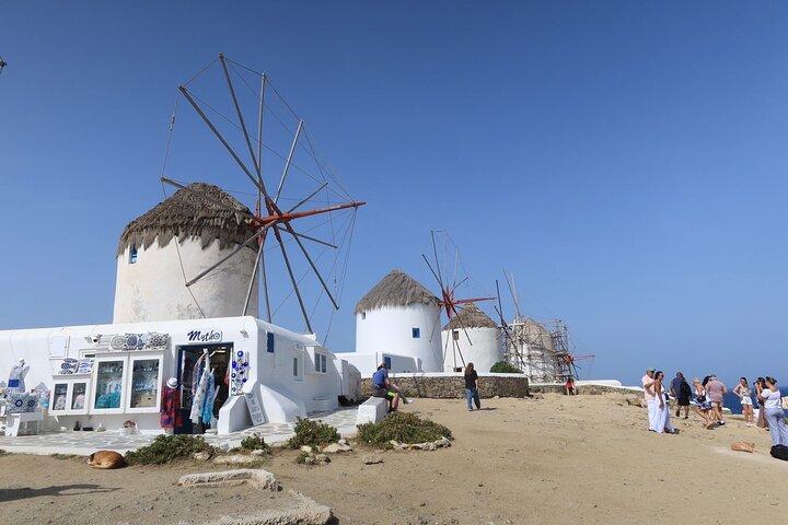 Det bästa av Mykonos Shore Excursion : 4 - Hour Island Tour & Town Walk