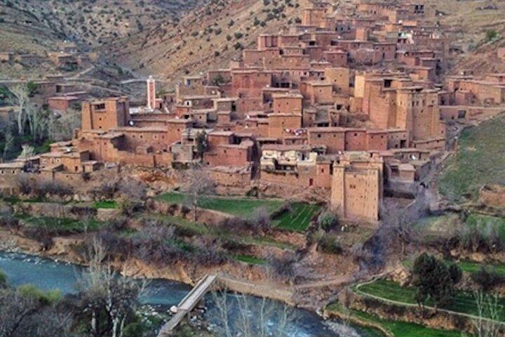 Atlas Mountains Ourika Valley vandfald Dagstur fra Marrakech