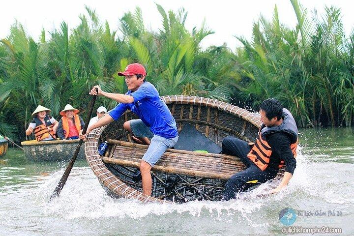 Hoi An-mandboottocht in het waterkokosbos