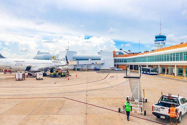 Transferência privada de ida do aeroporto de Cancun e do Moon Palace