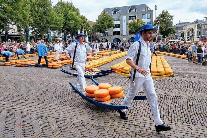 Alkmaar ostmarknad och North Holland Friday Tour