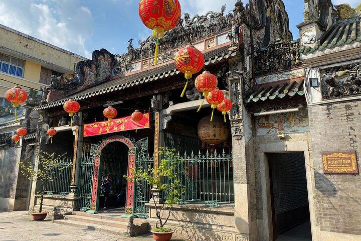 Ho Chi Minh City Tour på motorcykel morgen eller eftermiddag