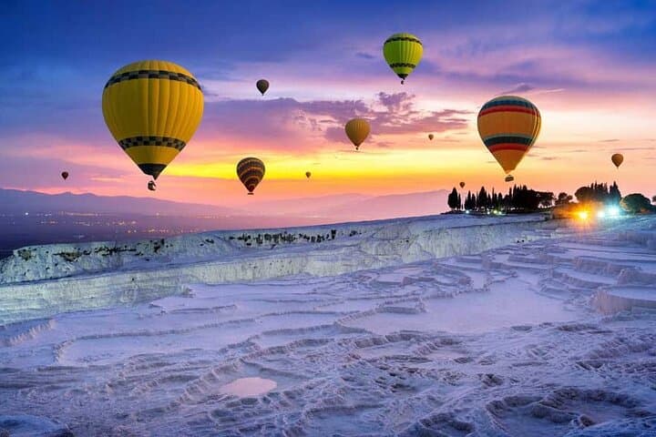 Pamukkale Tour from Istanbul by Flight