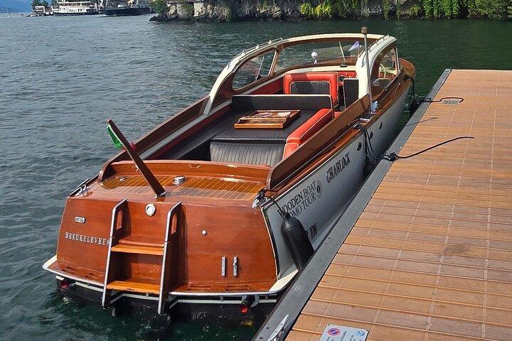 Shared 1-hour Wooden Boat Tour on Lake Como