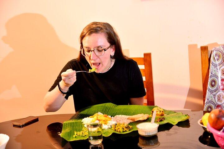 Corso di cucina tradizionale del villaggio del Kerala a Munnar