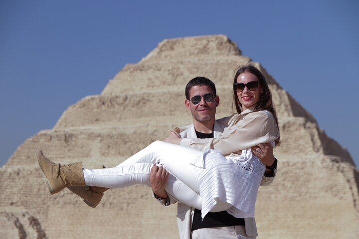 Guide privé des pyramides de Saqqara (Sakkara) sur place