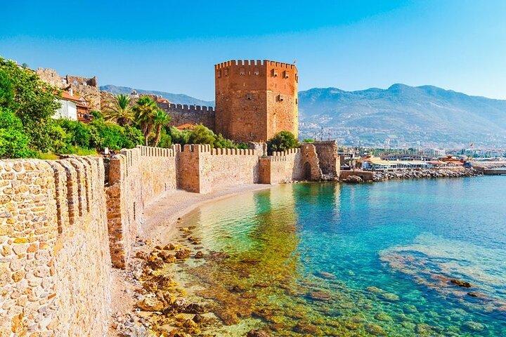 Alanya City Tour, Sunset Paranoma, Alanya Slot og svævebane