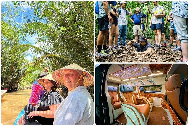 Cu Chi Tunnels & Tour del Delta del Mekong per piccoli gruppi da Ho Chi Minh