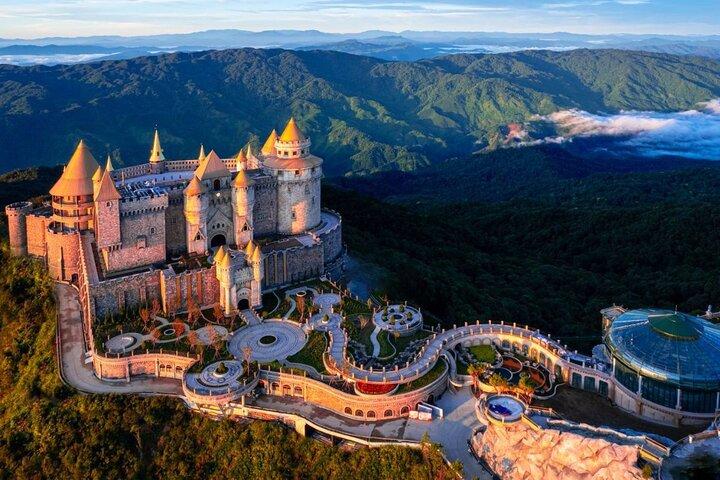 Ba Na Hills & Gouden Brug met Fantasy Park Tour-optionele lunch