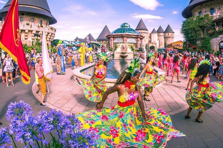 Ba Na Hills & Gouden Brug met Fantasy Park Tour-optionele lunch