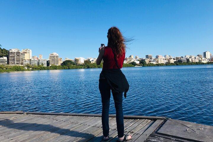 Paseo en scooter eléctrico: laguna y visita al parque Lage