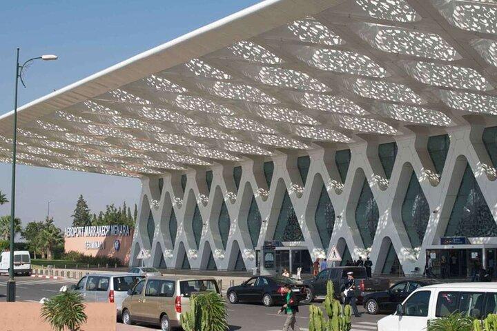 Privétransfertaxi: stad Marrakech - luchthaven Marrakech Menara