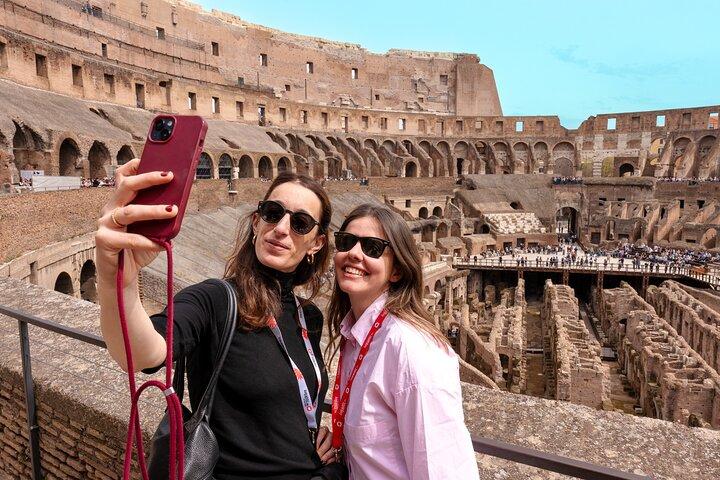 Rome : Colisée avec Forum romain et visite guidée de la colline du Palatin
