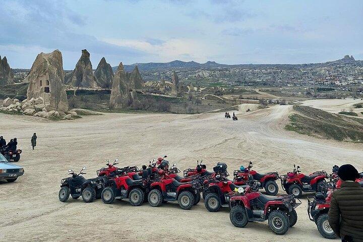 Balade en quad en Cappadoce au coucher du soleil, au lever du soleil ou en journée