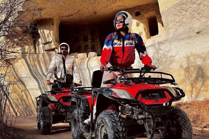 Balade en quad en Cappadoce au coucher du soleil, au lever du soleil ou en journée